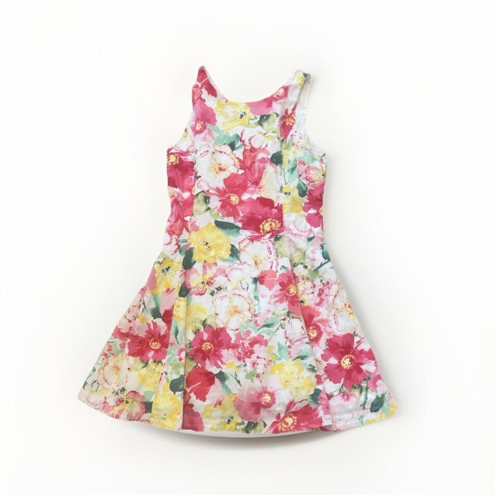 Polo Ralph Lauren Sz 10 Girls Floral Party Dress Sundress Lined